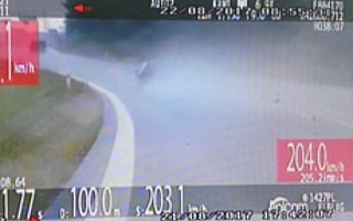 Pijany kierowca pędził ponad 200 km/h na krajowej S7. Zobacz VIDEO